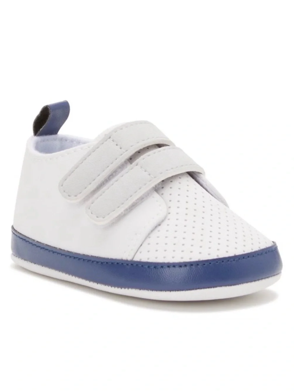 Carter’s Child of Mine Infant Boys Double Strap Sneakers/Newsboy Cap 0-6 Months